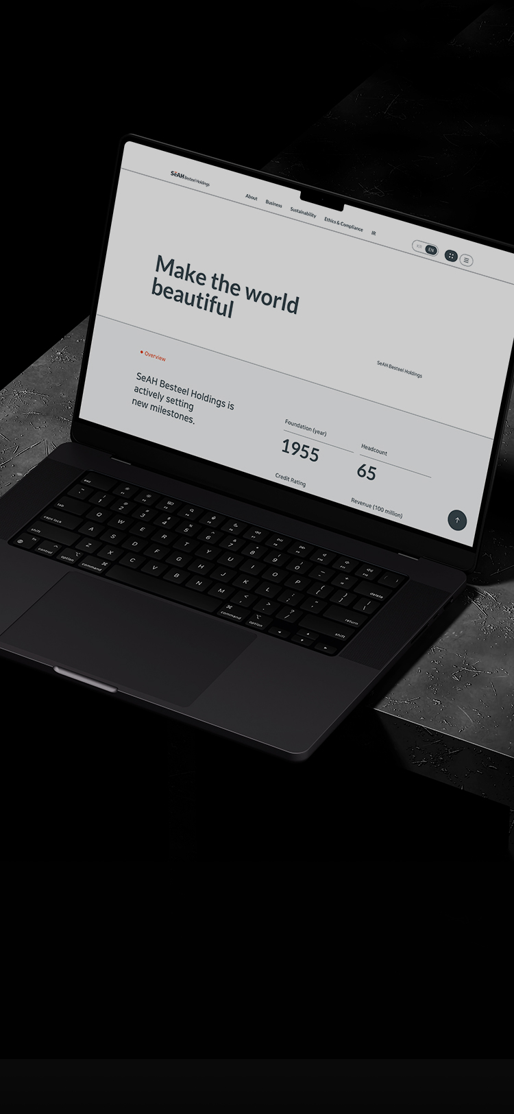 SeAH Besteel Holdings Website